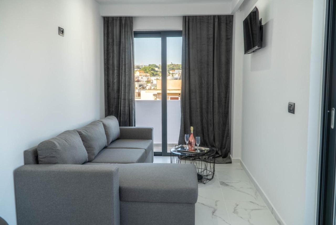 Aegean Stars Apartment Rhodes City ภายนอก รูปภาพ
