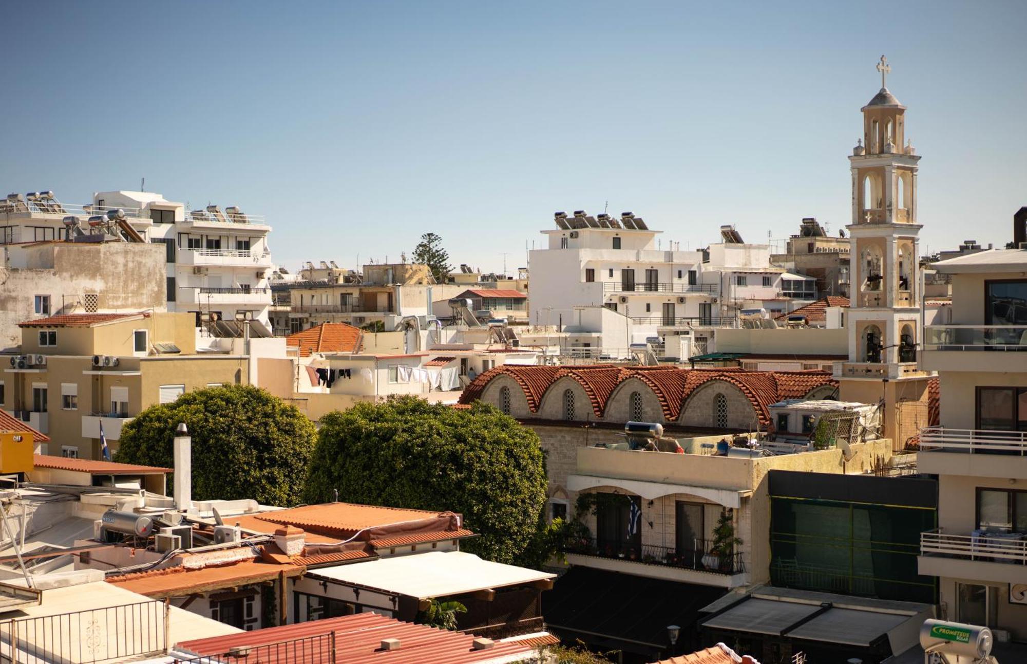 Aegean Stars Apartment Rhodes City ภายนอก รูปภาพ